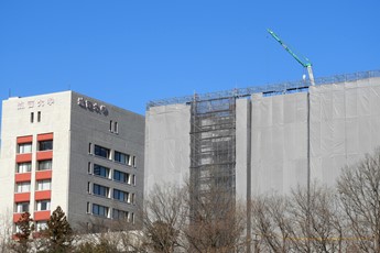 2019010922号館建設中