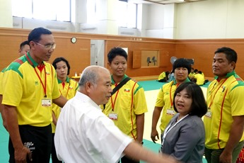 20190827ミャンマー選手団来学