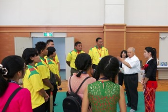 20190827ミャンマー選手団来学