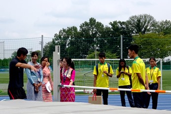 20190827ミャンマー選手団来学