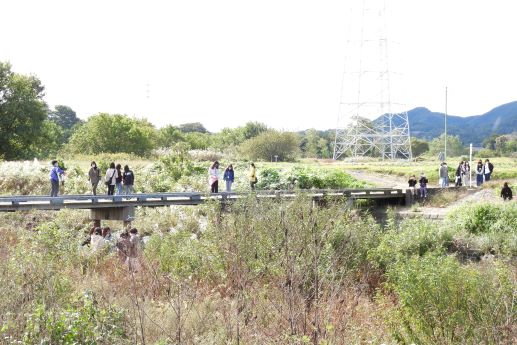 20201030医療栄養高麗川ごみ拾い