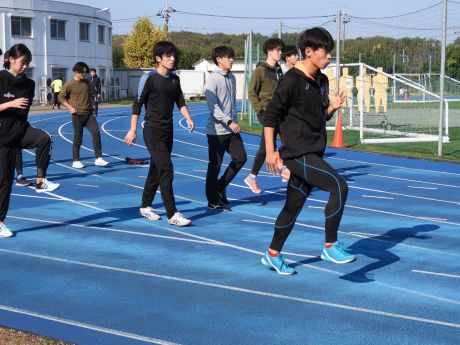 20211120陸上競技部医療栄養学科