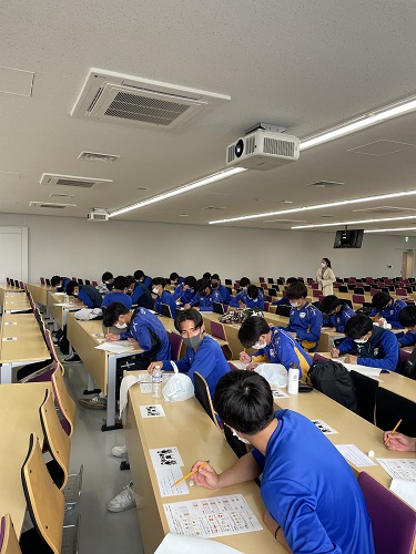 220425本学体育会サッカー部の栄養サポート活動4